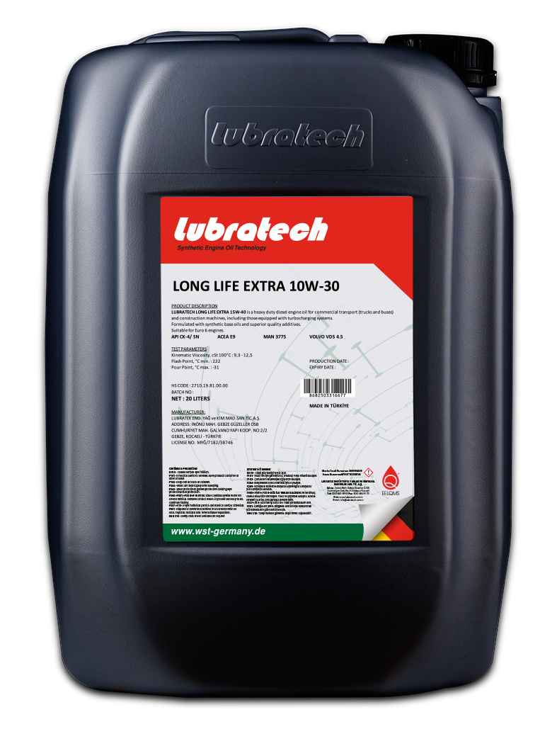 LUBRATECH LONG LIFE EXTRA 10W-30